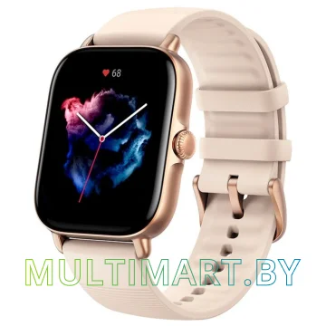 Смарт-часы Amazfit GTS 3 (золотистый/слоновая кость)